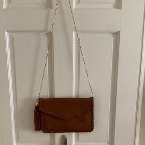 Brown Chain Strap Women Bag